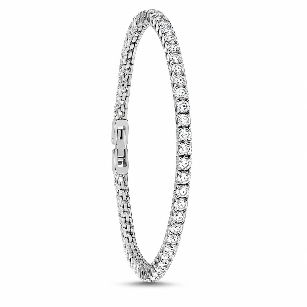 Round Diamond Tennis Bracelet