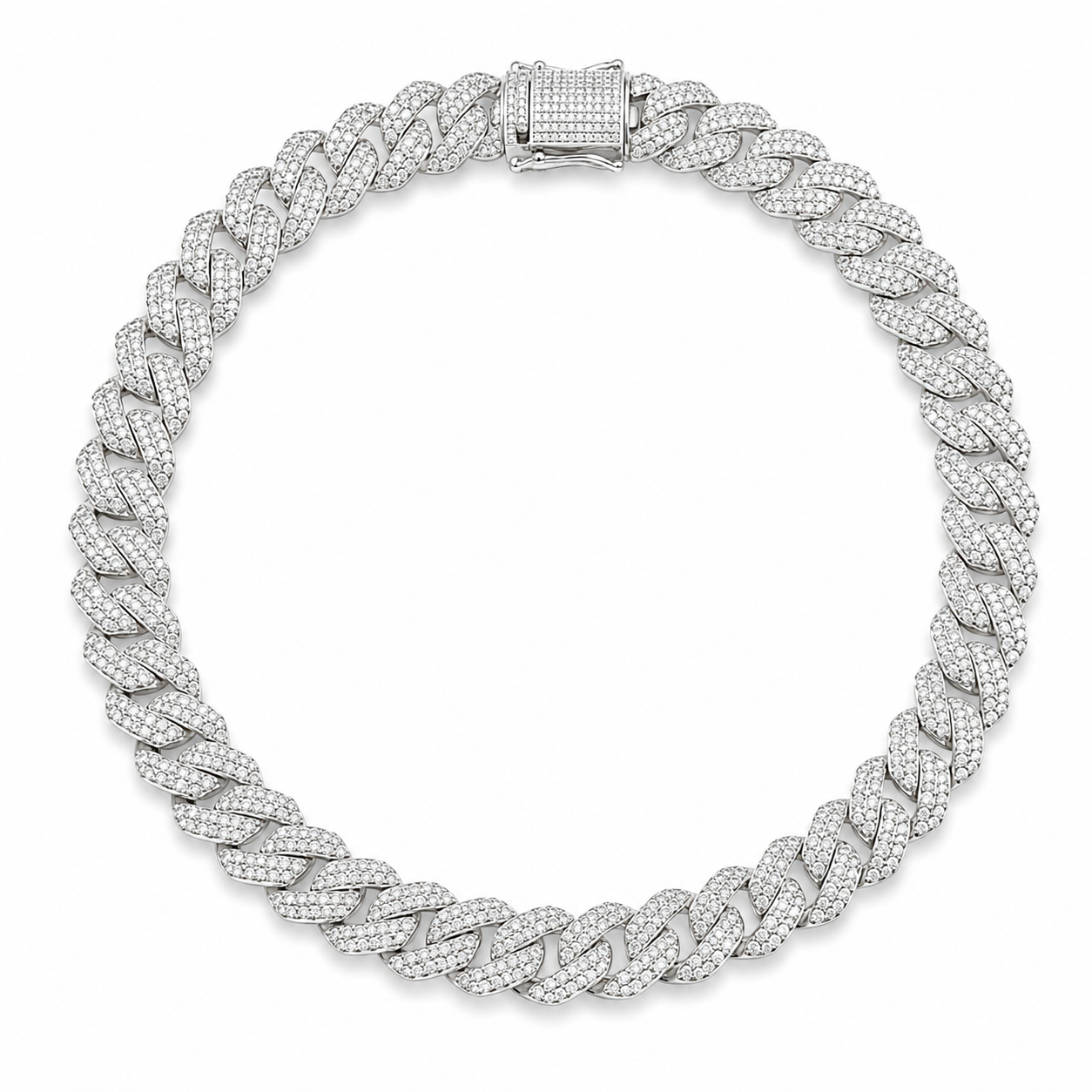 Diamond Cuban Link Chain Necklace