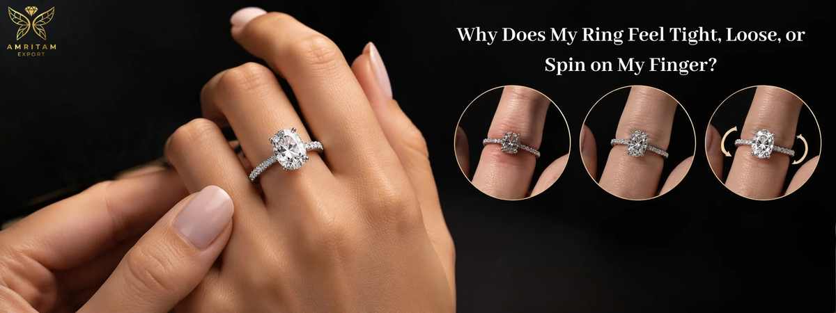 Why Does My Ring Feel Tight, Loose, or Spin on My Finger?