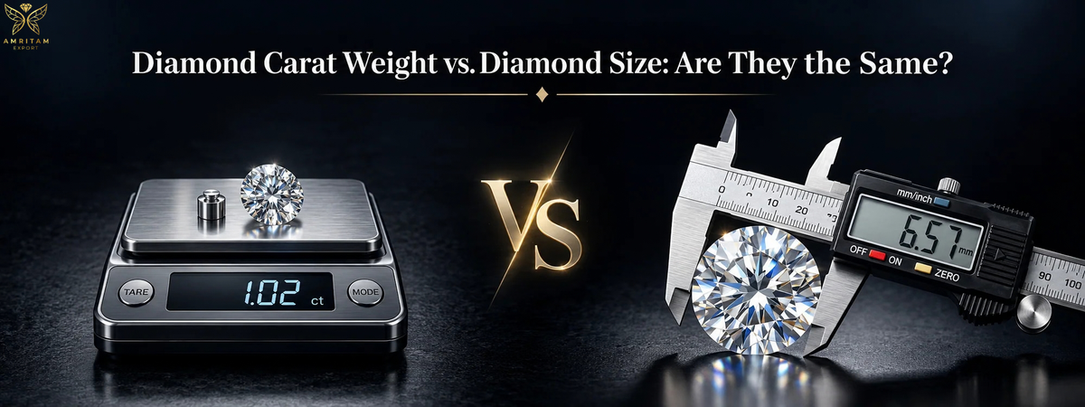 Diamond Carat Weight vs. Diamond Size: Are They the&nbsp;Same?