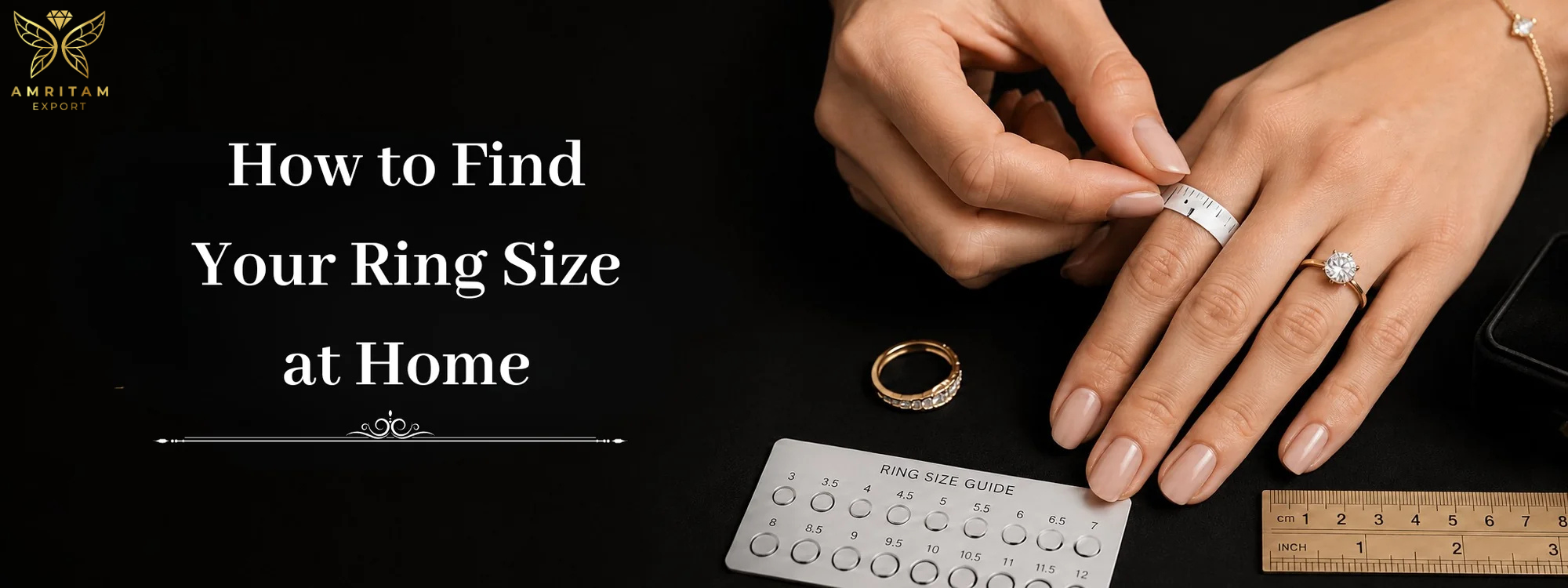 How to Find Your Ring Size at Home – Amritam Export