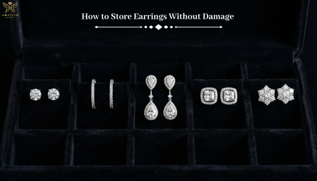 How to Store Diamond and Fine Jewelry Without Damage: Expert Insights from Amritam Export