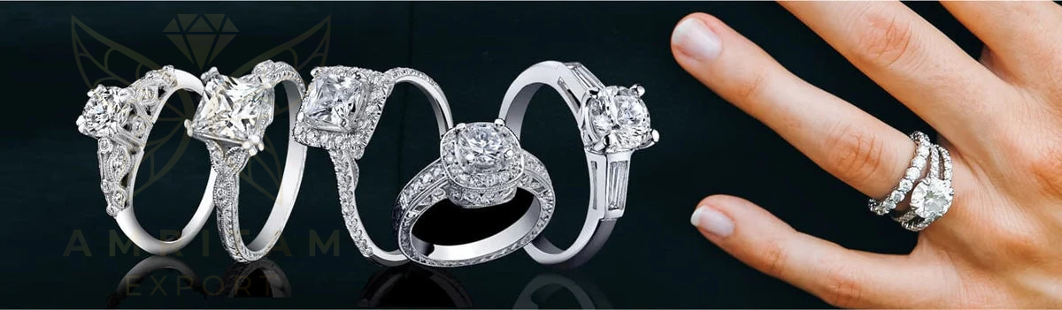 Amritam Export Diamond Jewelry Manufacturer: Shank Rings - The Foundation of Beauty in Jewelry