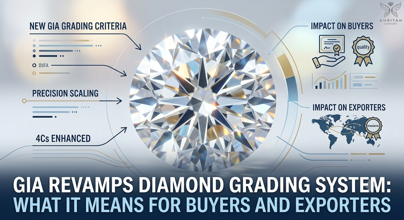 GIA Revamps Diamond Grading System: What It Means for Buyers and Exporters