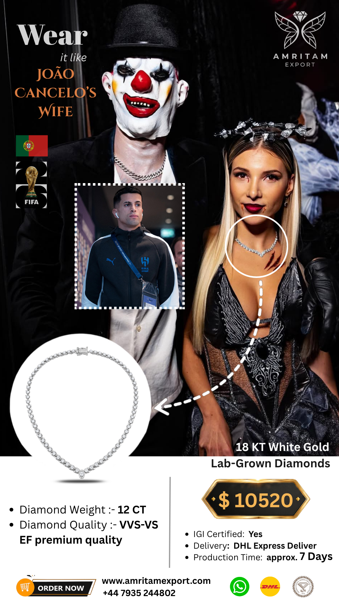 Diamond Tennis Necklace