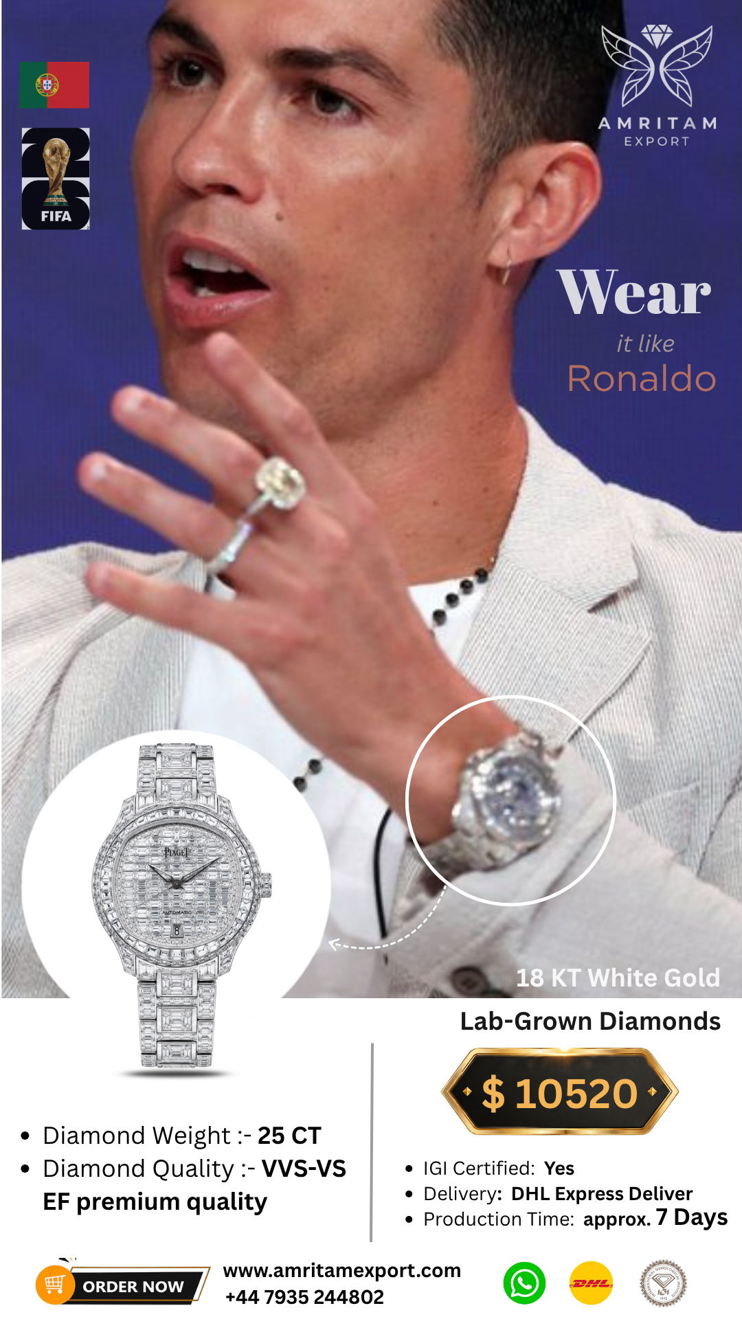 Diamond Luxury Watch