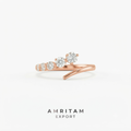 Lab-Grown Diamond Multi-Stone Ascent Ring