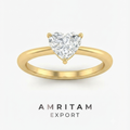 The Eternal Heart Solitaire Ring