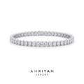 Classic Oval Tennis Diamond Bracelet