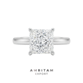 The Radiant Princess Cut Solitaire Ring