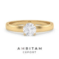 The Classic Round Solitaire Ring