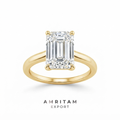 The Radiant Emerald Cut Solitaire Ring